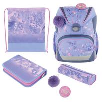 Herlitz UltraLight Plus Butterfly Paradise Kuprinė, rožinė/violetinė (Pink/Purple)