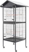Zolux Chic Aviary Duo, 78 cm x 74.5 cm x 165 cm, Juodas (Black)