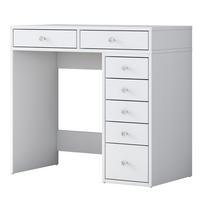Kosmetinis staliukas Kalune Design BJ108 - 2437, baltas (White), 90 cm x 44.5 cm x 81.6 cm