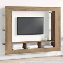 pakabinama tv spintele - vidaXL TV staliukas Pakabinamas Dailiųjų Ąžuolo 152x22x113 cm - 1 nuotrauka