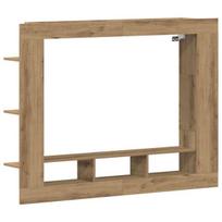 pakabinama tv spintele - vidaXL TV staliukas Pakabinamas Dailiųjų Ąžuolo 152x22x113 cm - 2 nuotrauka