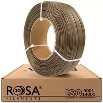 3D plastikas Rosa3D PET-G auksinis (Pearl Gold) 1.75mm 1kg refill pakuotė