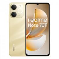 256gb mobilieji telefonai - Realme Note 70T 256GB Beach Gold (Auksinis) - 1 nuotrauka