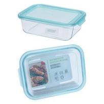 Excellent Houseware 120221 Stiklinė maisto laikymo dėžutė su tarpikliu, 1.5 l