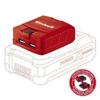 akumuliatoriaus jungtys - Einhell TE-CP 18 LI USB, 18 V, adapteris su 2 USB jungtimis - 1 nuotrauka