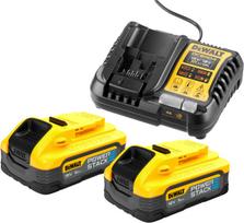 DeWalt DCB1104H2-QW, 18 V, 2 x 5,0 Ah, POWERSTACK, įkroviklis