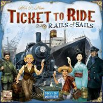 ticket to ride - Days Of Wonder Žaidimas „Ticket to Ride: Rails & Sails“, EN - 2 nuotrauka