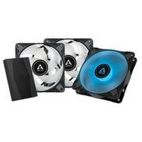 rgb hub - Arctic P12 PWM PST A-RGB 3-Pack 120 mm Juodas (Black) - 2 nuotrauka