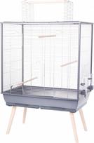 ZOLUX Neolife 80 narvas paukščiams, 48 cm x 81 cm x 130 cm, Pilkas (Grey)