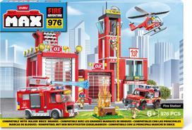 MAX CITY Ugniagesių stotis 976 vnt. (Fire Station)