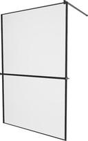 Dušo sienelė Mexen Kioto  Walk-In Black Frame, 100 cm x 200 cm, juoda