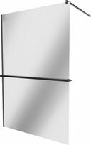 Dušo sienelė Mexen Kioto  Walk-In, 80 cm x 200 cm, juoda