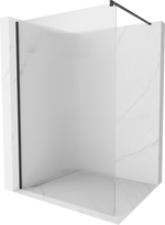 Dušo sienelė Mexen Kioto Walk-in, 140 cm x 200 cm, juoda