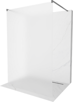 Dušo sienelė Mexen Kioto Walk-in, 130 cm x 200 cm, gun metal
