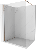 Dušo sienelė Mexen Kioto Walk-in, 85 cm x 200 cm, rose gold