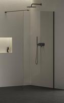 Dušo sienelė Ravak Walk-In Air, 110 cm x 200 cm, skaidri/juoda