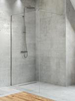 Dušo sienelė Magnifity Unika Walk-In, 70 cm x 200 cm, skaidri/chromo