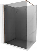 Dušo sienelė Mexen Kioto Walk-In, 110 cm x 200 cm, grafito/rausvo aukso