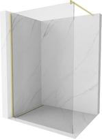 Dušo sienelė Mexen Kioto Walk-in, 105 cm x 200 cm, brushed gold