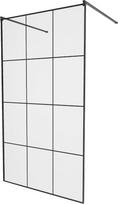 Dušo sienelė Mexen Kioto 800-110-002-70-77, 110 cm x 200 cm, juoda