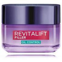 L'OREAL Revitalift Filler drėkinamasis gelis-kremas riebalų išsiskyrimui reguliuoti, 50 ml