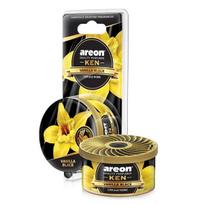 Areon Ken Automobilio oro gaiviklis Vanilla Juodas (Vanilla Black), 30 g
