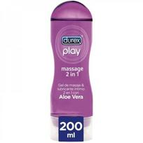 Durex Play 2in1 masažinis gelis su alaviju, 200 ml