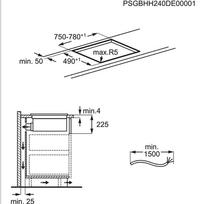 hob induction - AEG TH84CB03CB - 3 nuotrauka