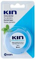 KIN DENTAL TAPE dantų siūlas su fluoru, mėtų skonio, 50 m