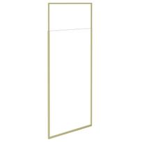 Dušo sienelė Besco Icon, 100 cm x 200 cm, aukso