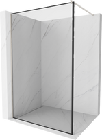 Dušo sienelė Mexen Kioto Walk-in, 80 cm x 200 cm, brushed nickel