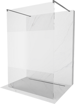 Dušo sienelė Mexen Kioto Walk-in, 140 cm x 200 cm, gun metal
