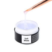Sincero Salon Statybinis gelis Easy Fluid Soft White, 15 ml
