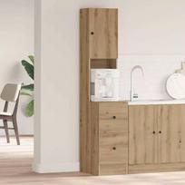 bufeto virtuves spinteles - vidaXL Virtuvės spintelė su stalčiais, artisano ąžuolo (Artisan Oak) - 1 nuotrauka