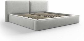 Micadoni Home Lova Jodie, 200x220 cm, šviesiai pilka (Light Grey)