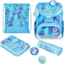 Herlitz UltraLight XL Plus Lucky Horse Kuprinė, Mėlyna (Blue)