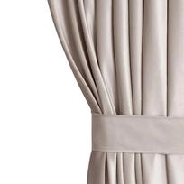 AmeliaHome Velvet Naktinė užuolaida, šviesiai smėlinė (Light Beige), 140 x 245 cm
