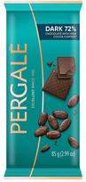 Šokoladas PERGALĖ, juodasis (Dark), 72%, 85 g