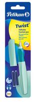 pelikan plunksnakotis - Pelikan Plunksnakotis Twist P457M Neon Mėtų (Neon Mint) - 1 nuotrauka