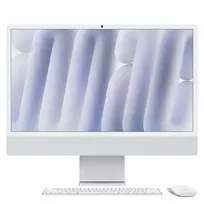 gpu 16gb - Apple iMac 24" M4 8-Core, 16GB RAM, 512GB SSD, Sidabrinis (Silver) - 1 nuotrauka