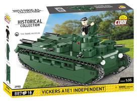blokeliai - Cobi Istorinė kolekcija Vickers A1E1 Independent 2990 - 2 nuotrauka