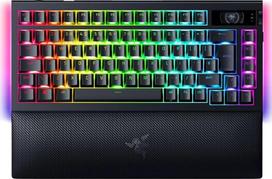 Razer BlackWidow V4 Pro 75% Razer Orange, Juodas (Black)