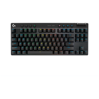 logitech g pro x keyboard - Logitech G Pro X TKL LIGHTSPEED Mechaninė Klaviatūra Žaidimams, Juoda (Black) - 2 nuotrauka