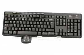 logitech belaide klaviatura ir pelyte - Logitech MK270 Belaidė Klaviatūra ir Pelė, Juoda (Black) - 2 nuotrauka