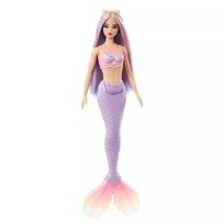 barbie undinele - Mattel Barbie Dreamtopia Undinėlė Violetinė (Lavender) HRR06 - 2 nuotrauka