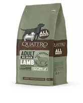 begrudis sunu maistas - Quattro Adult All Breed Lamb 12 kg - 1 nuotrauka
