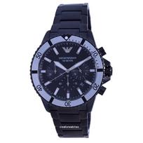 EMPORIO ARMANI DIVER CHRONOGRAPH QUARTZ AR80050 Juodas (Black)