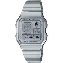 casio laikrodis silver - CASIO VINTAGE A130WE-7AEF Sidabrinis (Silver) - 1 nuotrauka