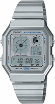 casio laikrodis silver - CASIO VINTAGE A130WE-7AEF Sidabrinis (Silver) - 2 nuotrauka