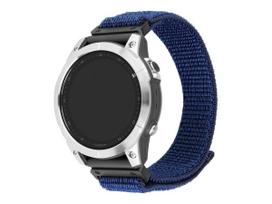 garmin 22m apyranke - Fixed Sporty Strap for Garmin QuickFit 22mm, 160-210 mm, Tamsiai mėlynas (Dark blue) - 3 nuotrauka